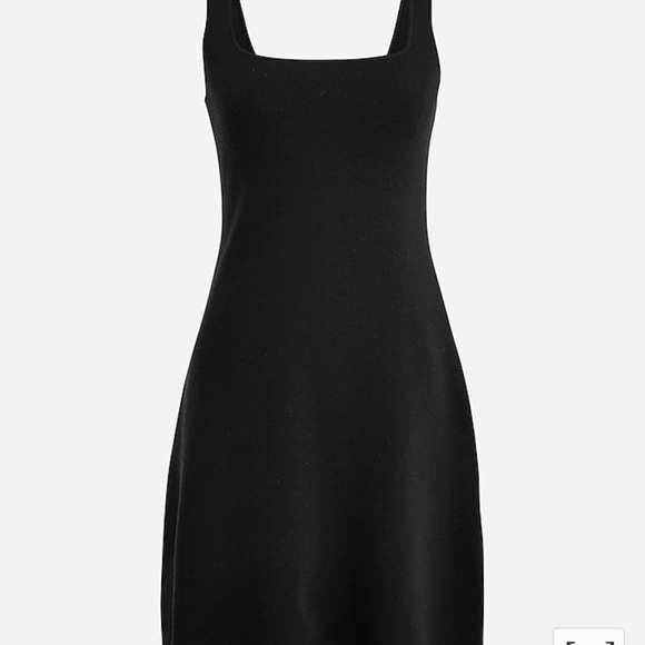 NWT J Crew Squareneck mini sweater-dress - Picture 2 of 3